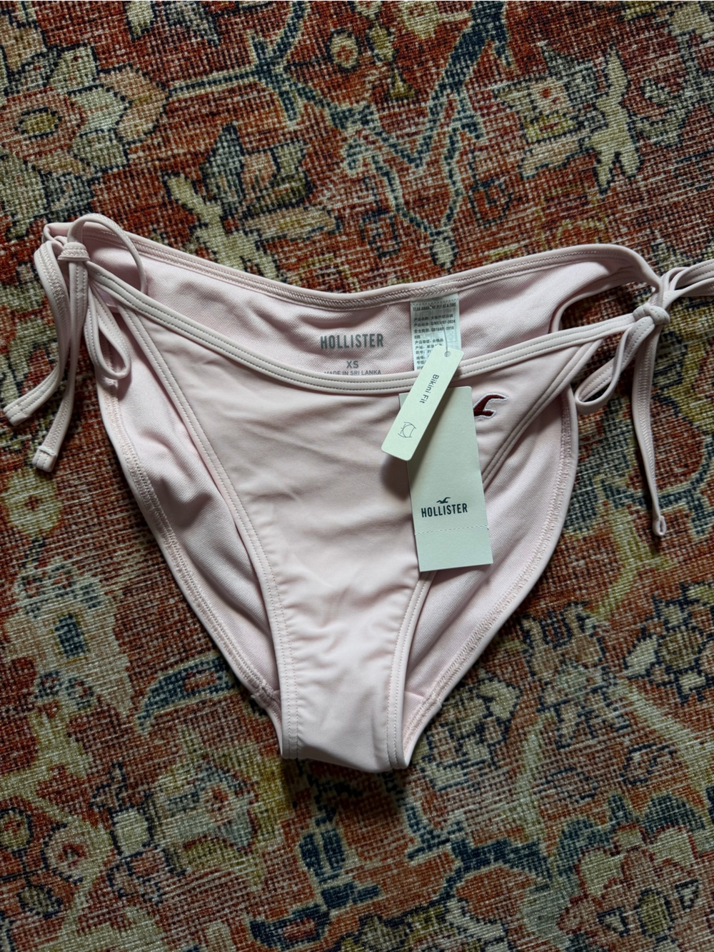 Hollister Pale Pink Bikini Bottom